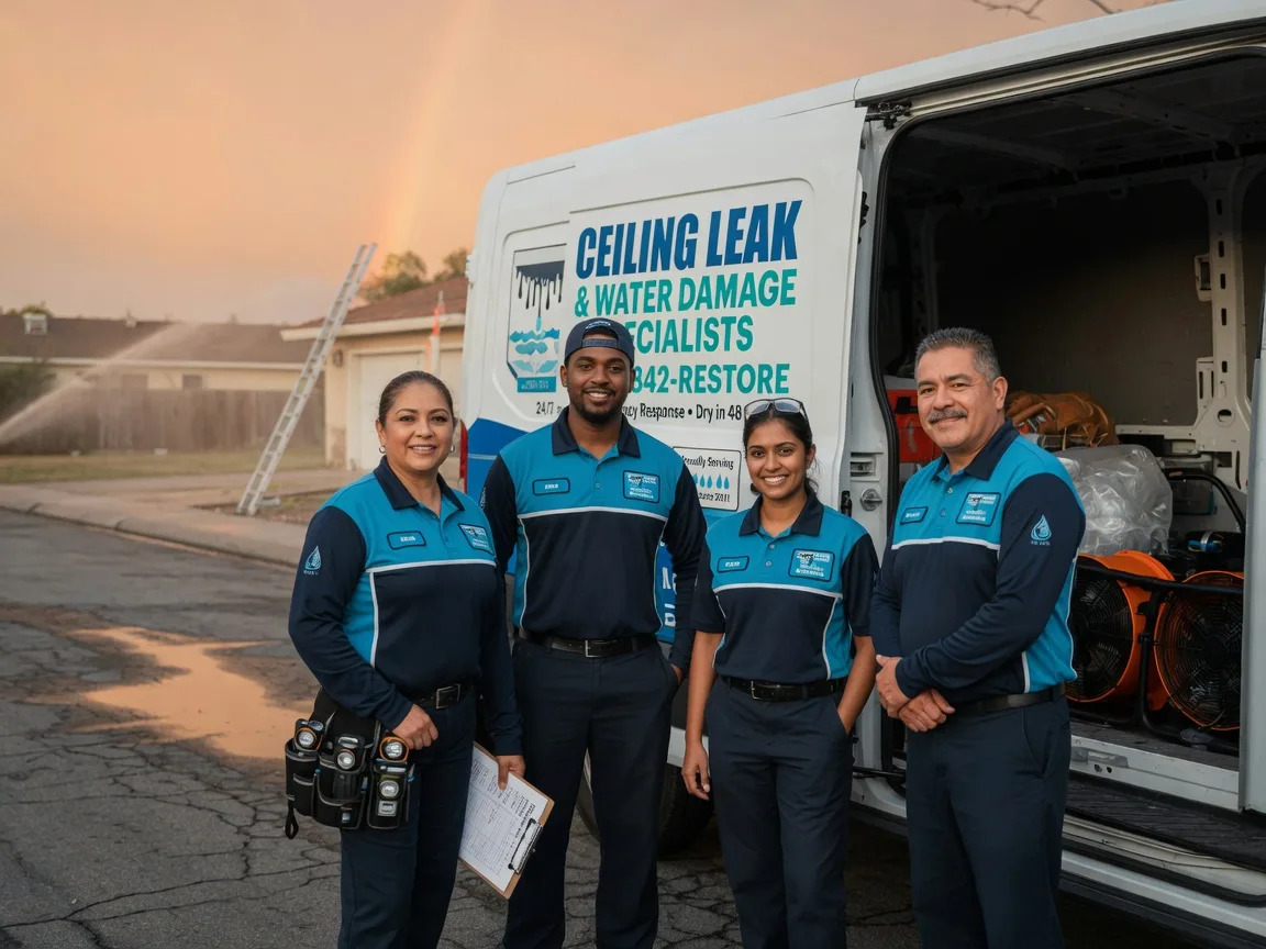 Ceiling Leak Cleanup company in Timpson, TX