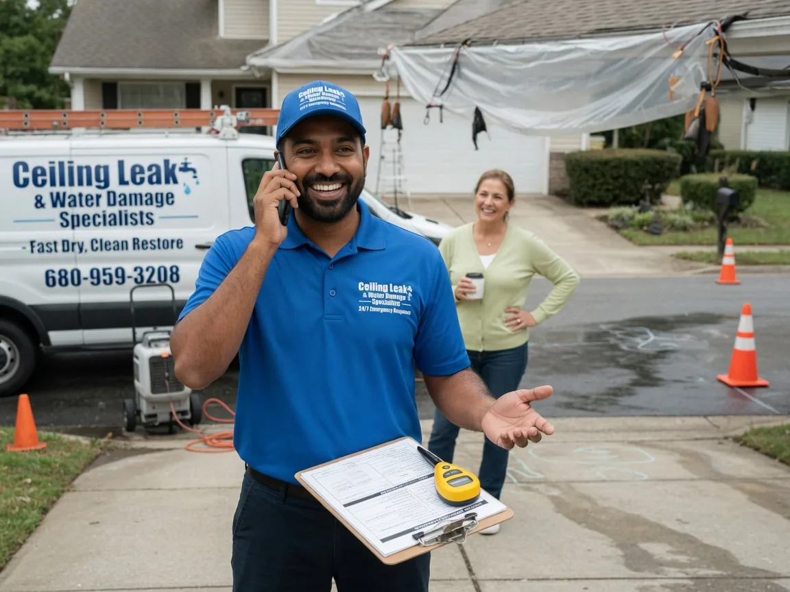 Ceiling Leak Cleanup Timpson, TX FAQs